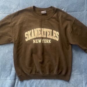 Black Skaneateles New York Sweater